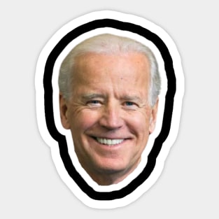 JOE BIDEN Floating Head | Smiling Joe | President 2024 Sticker